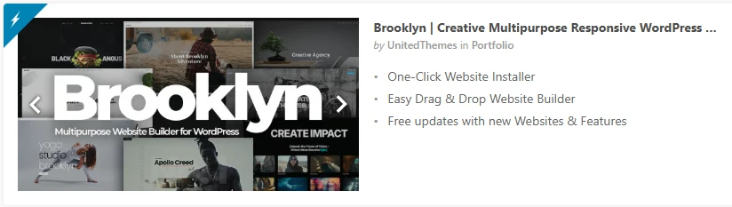 Brooklyn | Creative Multipurpose Responsive WordPress Theme