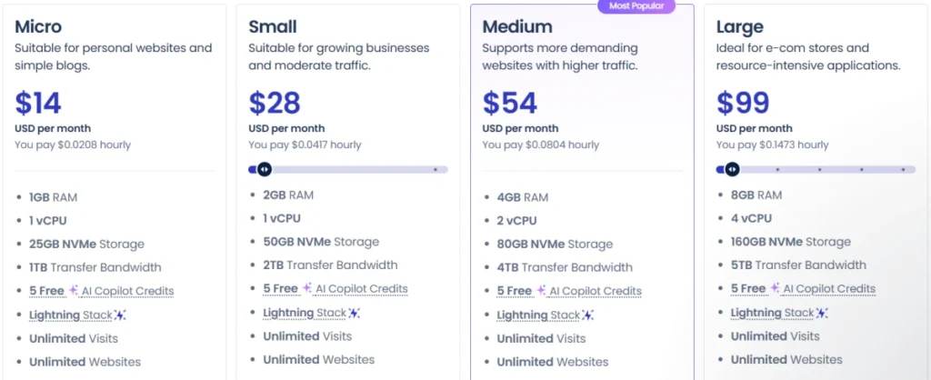 Cloudways woocommerce hosting pricing