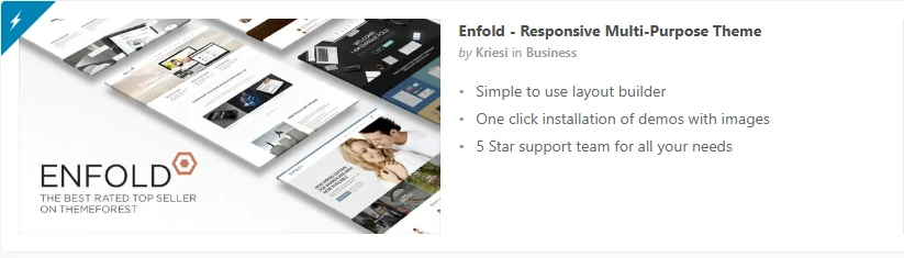 Enfold — Simplicity Done Right