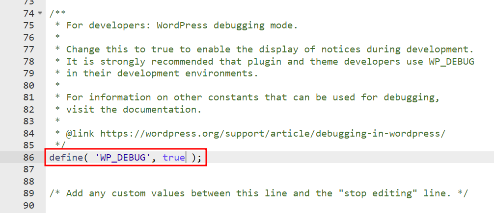 hpanel file manager debug