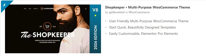 Shopkeeper • Multi-Purpose WooCommerce Theme