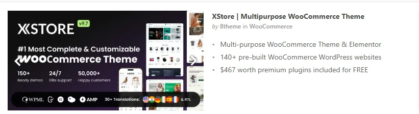 XStore | Multipurpose WooCommerce Theme